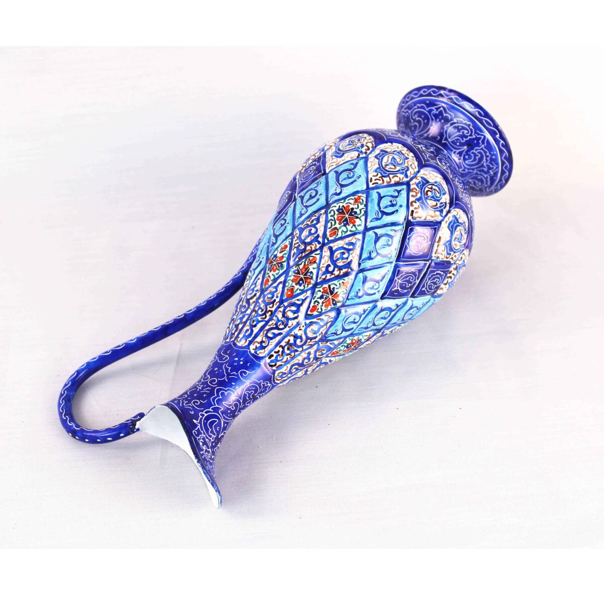Price and Buy Decorative Pitcher Handpainted With Persian Minakari & Copper - Image 5