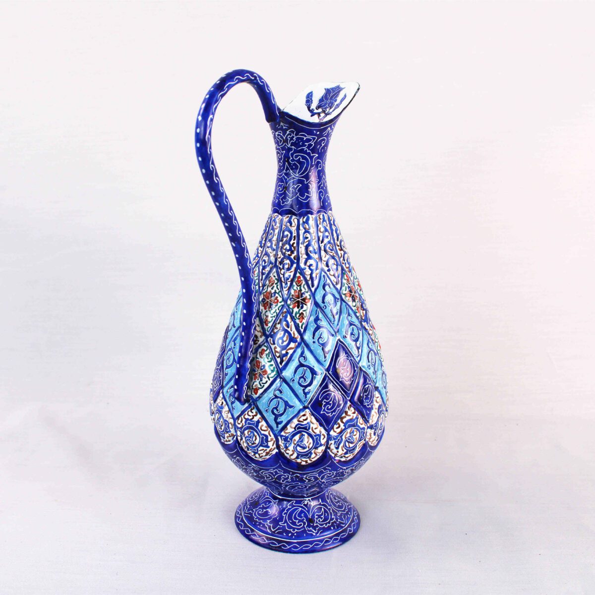 Price and Buy Decorative Pitcher Handpainted With Persian Minakari & Copper - Image 7