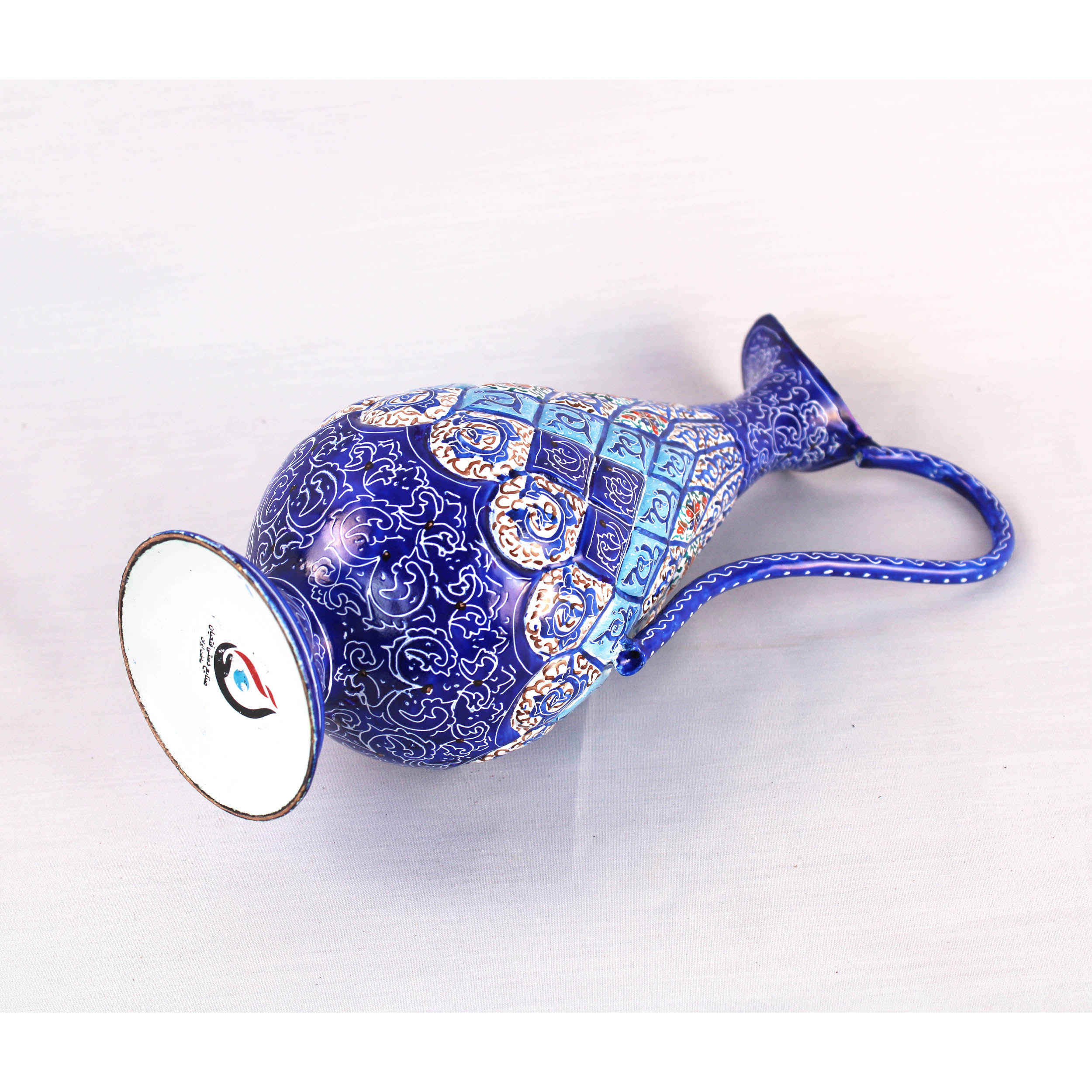 Price and Buy Decorative Pitcher Handpainted With Persian Minakari & Copper - Image 9