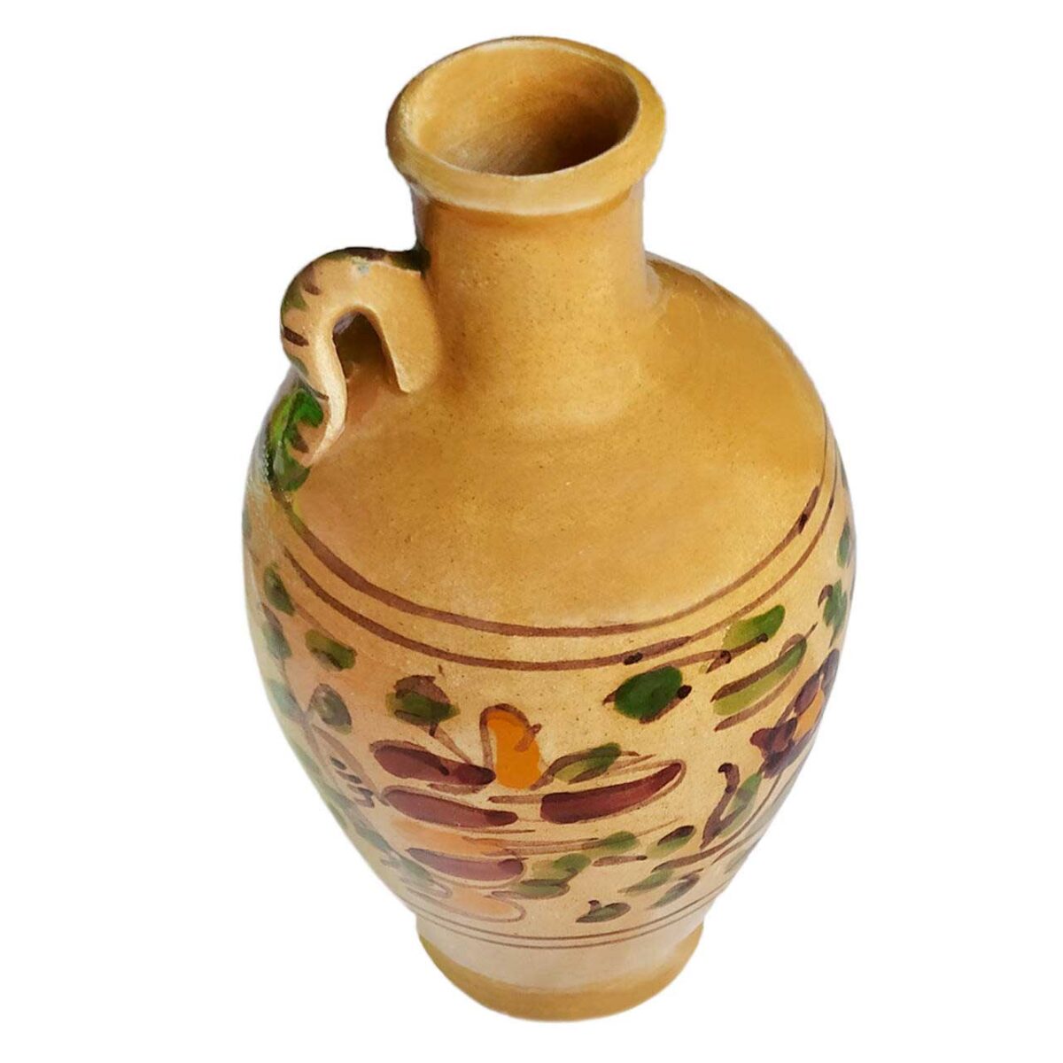 Price and Buy Decorative Pottery Jug – Handcrafted by Iranian Artist Model Flower - Image 3