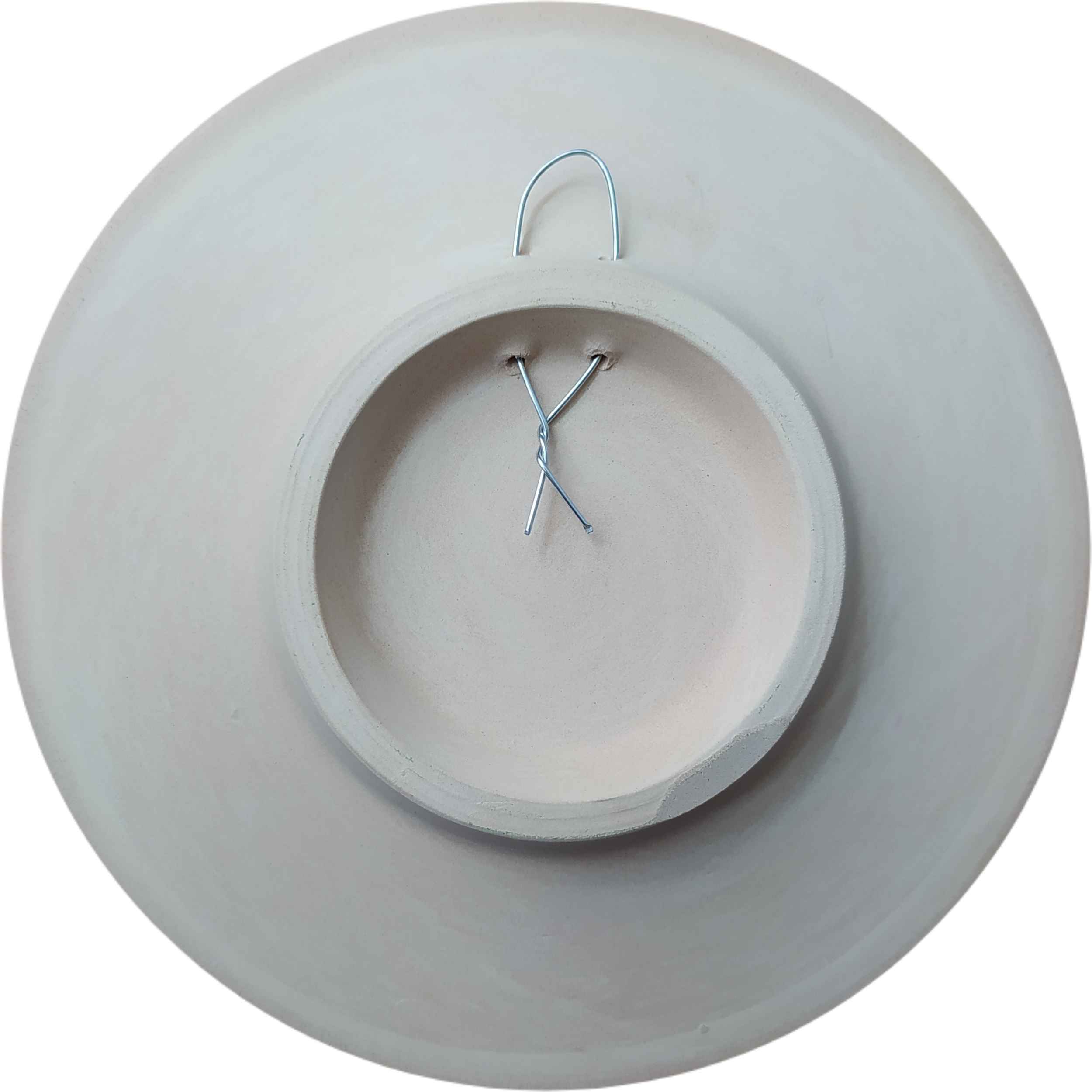 Price and Buy Decorative Pottery Plate for Table & Wall Decor Floral Design - Image 3