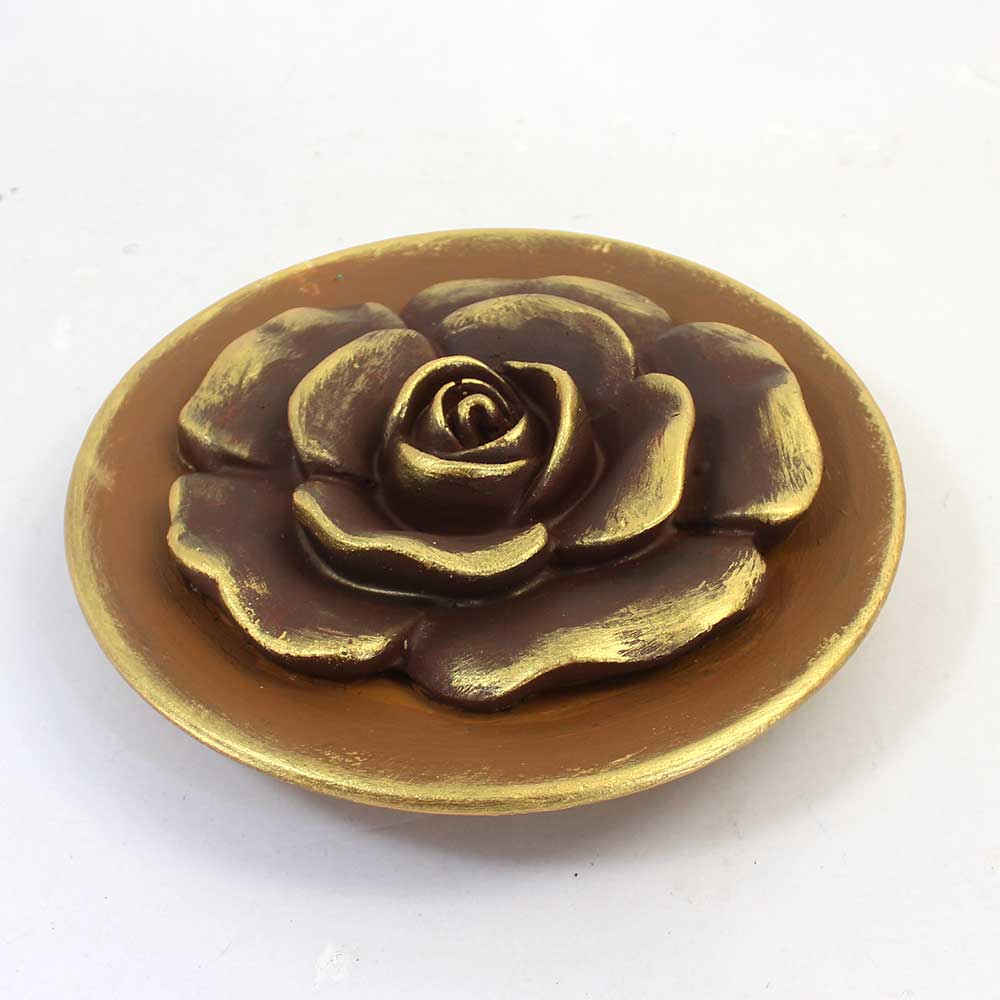 Price and Buy Decorative Pottery Plate with Flower Design Set of 3 Perfect for Living Room_690277795dc78.jpeg Price and Buy Decorative Pottery Plate with Flower Design Set of 3 Perfect for Living Room - Image 3
