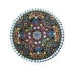 Price and Buy Decorative Pottery Wall Hanging Plate with Pershang and Mandala Design