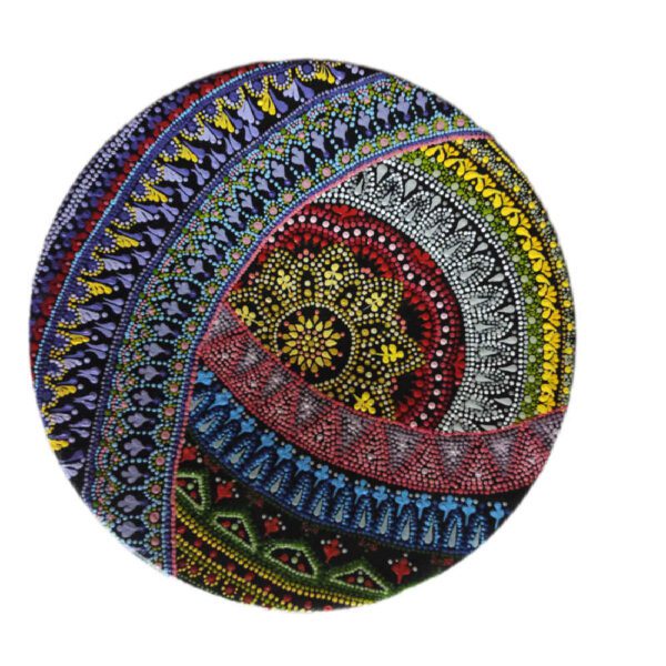 Price and Buy Decorative Pottery Wall Plate Hand-Painted Dot Art Aban_68fc52fea022b.jpeg Price and Buy Decorative Pottery Wall Plate Hand-Painted Dot Art Aban