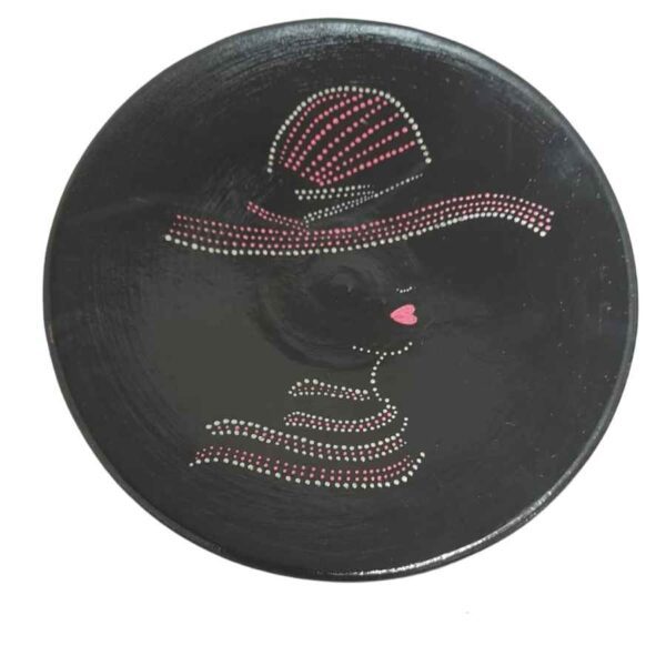 Price and Buy Decorative Pottery Wall Plate Hand-Painted Dot Art Lady_68fc5307dedb2.jpeg Price and Buy Decorative Pottery Wall Plate Hand-Painted Dot Art Lady