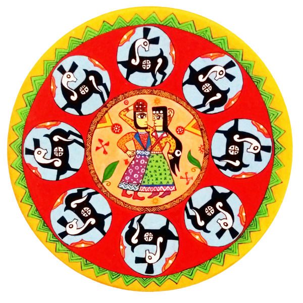 Price and Buy Decorative Pottery Wall Plate Hand-Painted Rajasthani II_68f7b8b7a66e6.jpeg Price and Buy Decorative Pottery Wall Plate Hand-Painted Rajasthani II