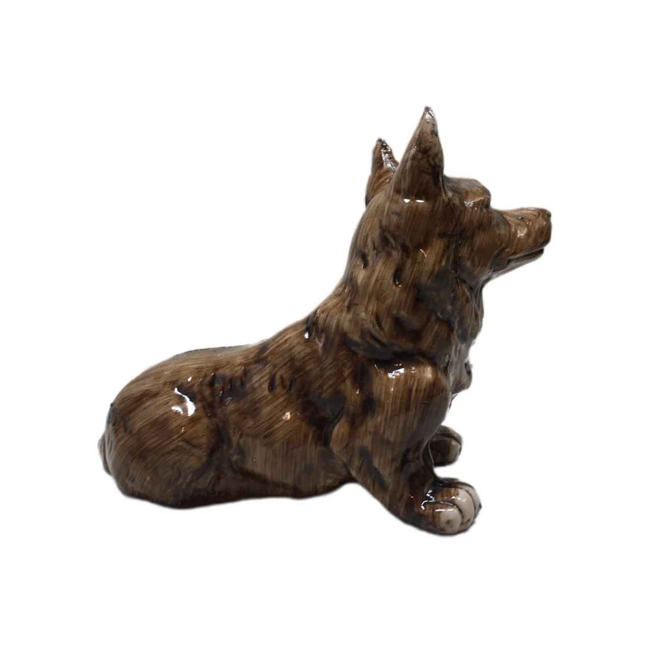 Price and Buy Decorative Sitting Brown Dog Figurine – Charming Pet Sculpture - Image 4