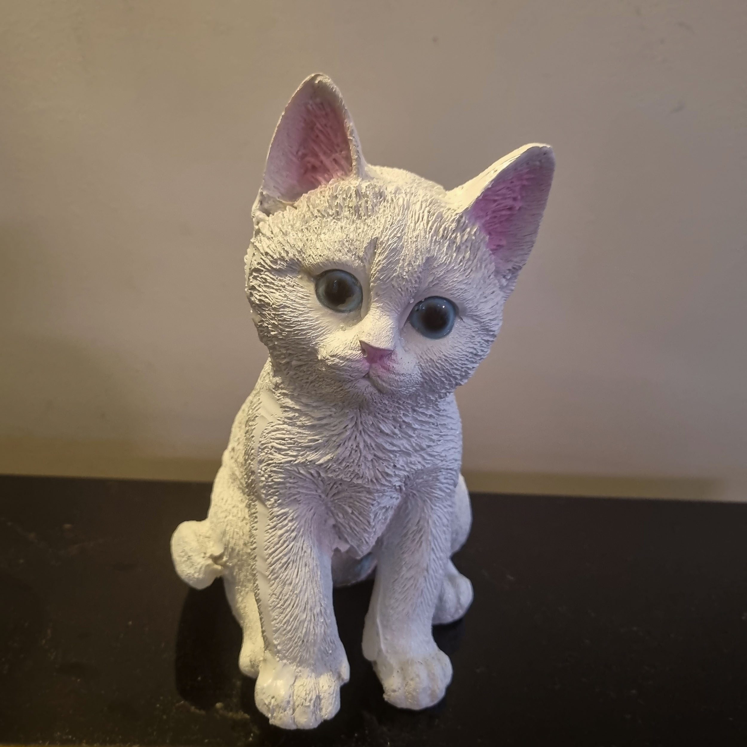 Price and Buy Decorative Sitting Kitten Figurine – Cute Cat Sculpture - Image 4