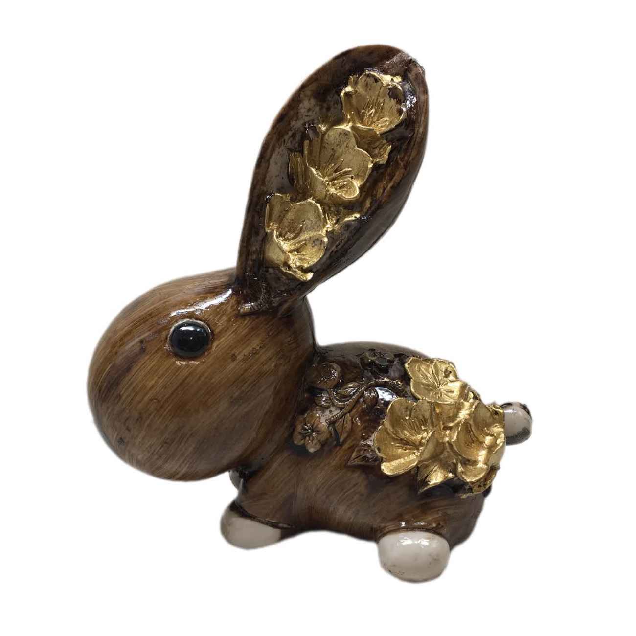Price and Buy Decorative Sitting Rabbit Figurine for Home Decor – Adorable Bunny Sculpture - Image 4