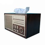 Price and Buy Decorative Tissue Box with Radio Shape – Nostalgic & Fun Design - Image 4
