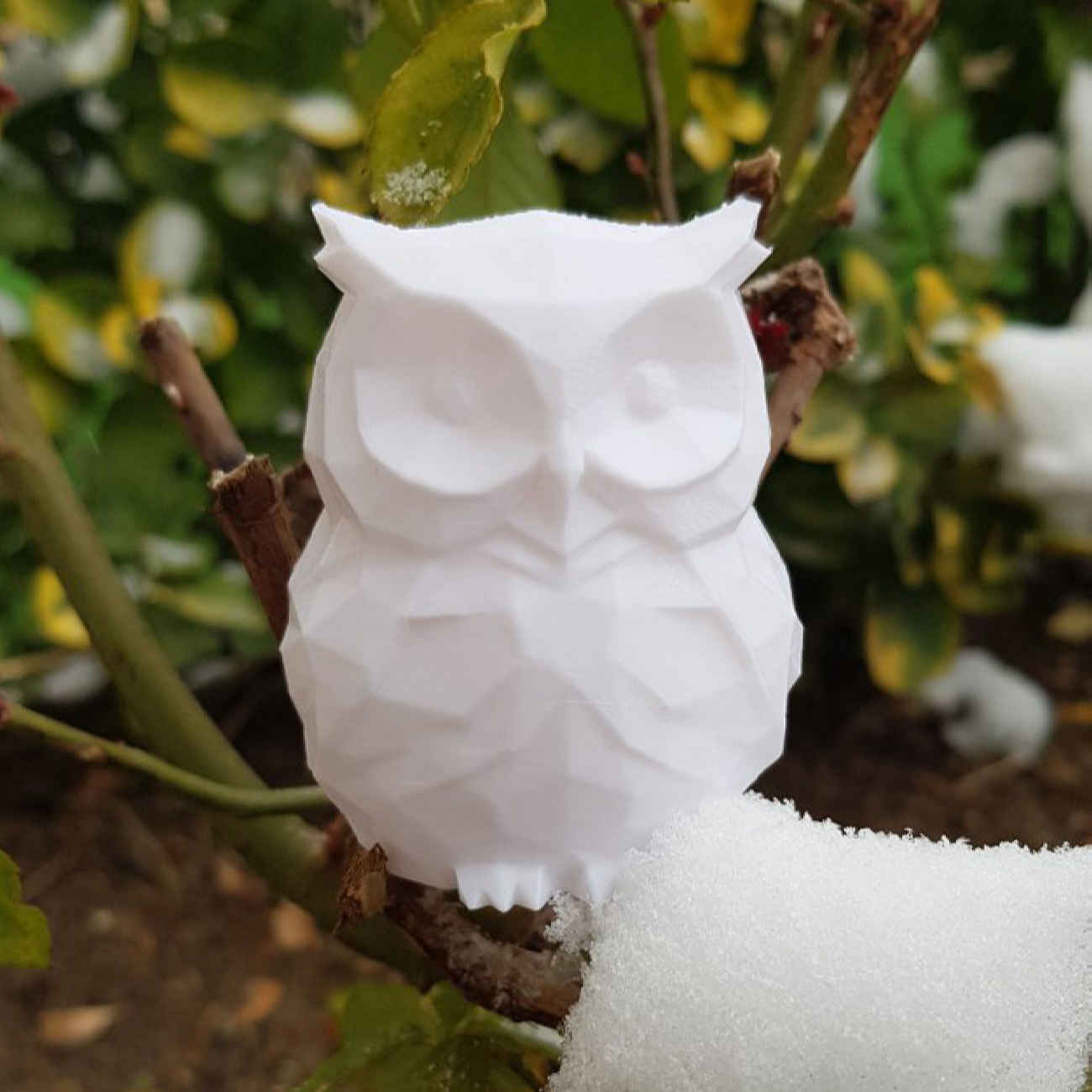 Price and Buy Decorative White Owl Figurine for Gift – Ceramic Bird Sculpture - Image 5