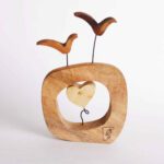 Price and Buy Decorative Wooden Bird Figurine – Handcrafted Natural Suitable for Home Decor - Image 5