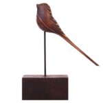 Price and Buy Decorative Wooden Bird Figurine – the Perfect Touch for Rustic and Modern Space