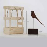 Price and Buy Decorative Wooden Bird Figurine – the Perfect Touch for Rustic and Modern Space - Image 3