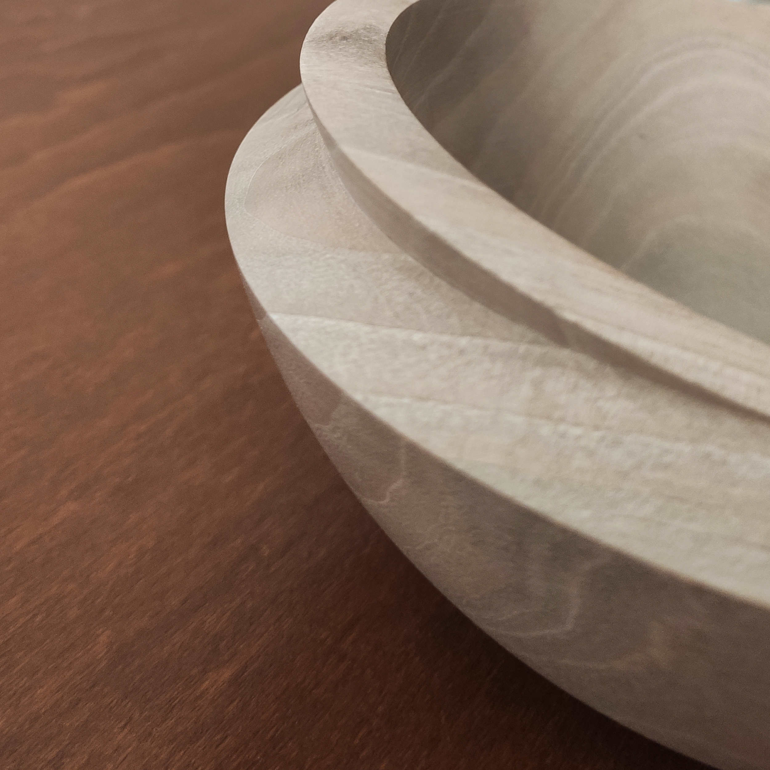 Price and Buy Decorative Wooden Bowl in Bowl Walnut Wood Artisanal - Image 5