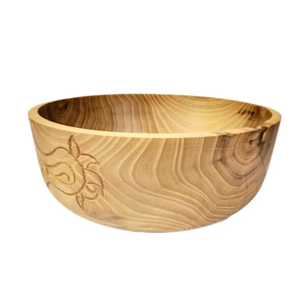 Price and Buy Decorative Wooden Bowl Rustic & Minimal for Home Decor