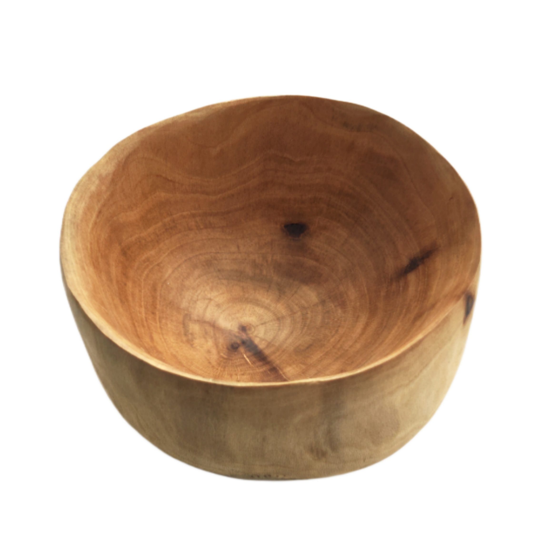 Price and Buy Decorative Wooden Bowl Rustic & Water-Resistant in Natural Wood - Image 3