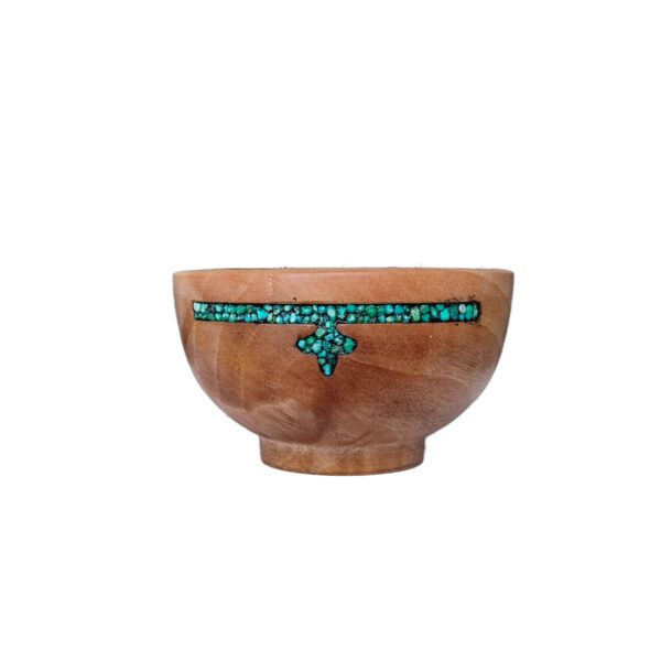 Price and Buy Decorative Wooden Bowl with Turquoise Inlay Artistic Handcrafted_68ffc2960011a.jpeg Price and Buy Decorative Wooden Bowl with Turquoise Inlay Artistic Handcrafted