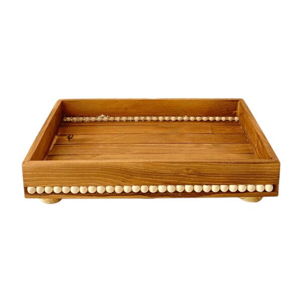 Price and Buy Decorative Wooden Serving Tray with Pearl Beads & Base_68fe63153c379.jpeg Price and Buy Decorative Wooden Serving Tray with Pearl Beads & Base