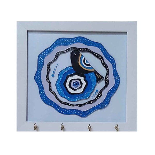 Price and Buy Decorative Wooden Wall Key Holder with the Deign Cheshm Nazar EH22_68fbb388148ed.jpeg Price and Buy Decorative Wooden Wall Key Holder with the Deign Cheshm Nazar EH22