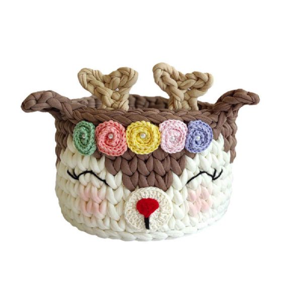 Price and Buy Deer Crochet Storage Basket Yarn Model Ahoo_68fce48c91768.jpeg Price and Buy Deer Crochet Storage Basket Yarn Model Ahoo