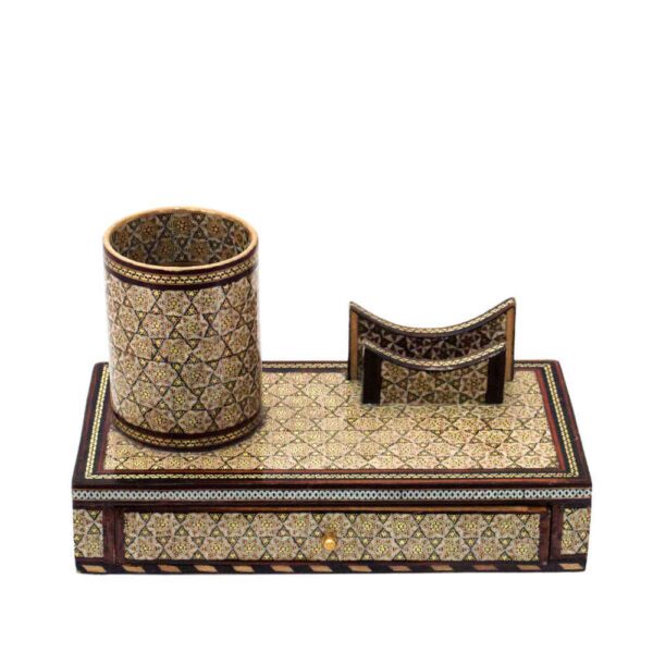 Price and Buy Desk Accessory – Khatamkari Art in Arezoo Design_68fbdb2e4888e.jpeg Price and Buy Desk Accessory – Khatamkari Art in Arezoo Design