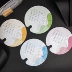 Price and Buy Desk Calendar for the Year 1404 – Circle Design Artistic Model - Image 3