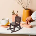 Price and Buy Desk Calendar for The Year 1404, Rocking Chair Wood Model - Image 4