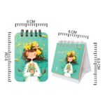 Price and Buy Desk Calendar for the Year 1404, Spring Model with a Notebook - Image 3