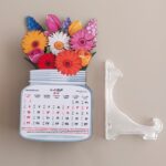 Price and Buy Desk Calendar for the Year 1404 with Stand – Flower Design - Image 4