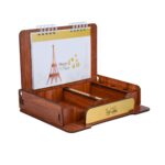 Price and Buy Desk Calendar for the Year 1404 with Wooden Organizer - Image 3