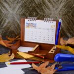 Price and Buy Desk Calendar for the Year 1404 with Wooden Organizer - Image 4