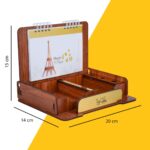 Price and Buy Desk Calendar for the Year 1404 with Wooden Organizer - Image 7