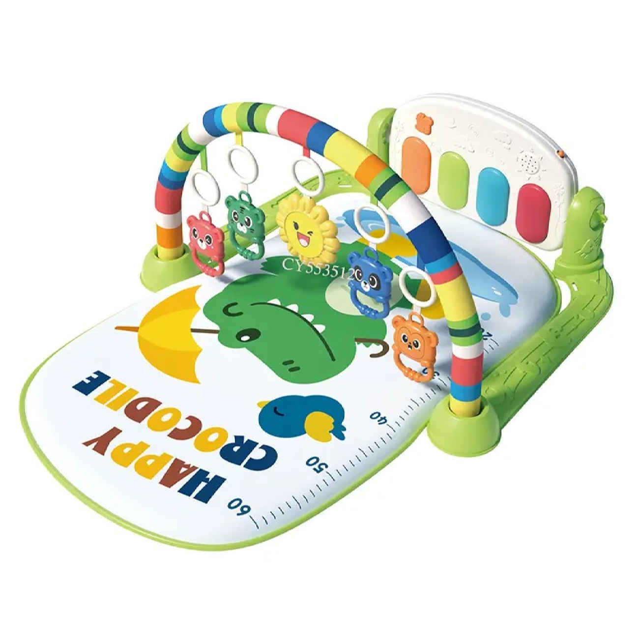 Price and Buy Dinosaur Play Mat with Umbrella Arch – Interactive Baby Activity Gym_690384ad9f26b.jpeg Price and Buy Dinosaur Play Mat with Umbrella Arch – Interactive Baby Activity Gym - Image 1