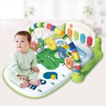 Price and Buy Dinosaur Play Mat with Umbrella Arch – Interactive Baby Activity Gym - Image 3
