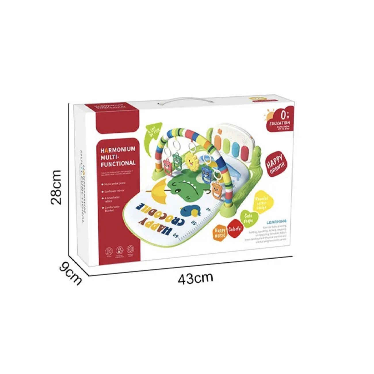 Price and Buy Dinosaur Play Mat with Umbrella Arch – Interactive Baby Activity Gym_690384b35756e.jpeg Price and Buy Dinosaur Play Mat with Umbrella Arch – Interactive Baby Activity Gym - Image 4