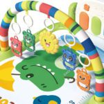 Price and Buy Dinosaur Play Mat with Umbrella Arch – Interactive Baby Activity Gym - Image 5