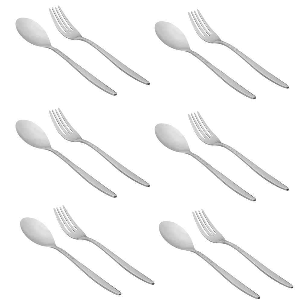 Price and Buy Dishwasher Safe Spoon and Fork Flatware Set of 12 - Image 4