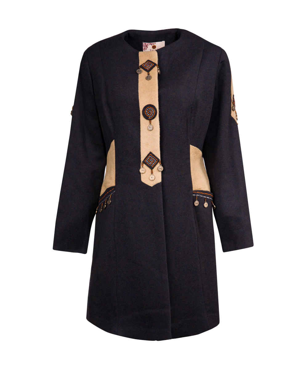 Price and Buy Double Breasted Wool Coat for Women – 54634 - Image 3