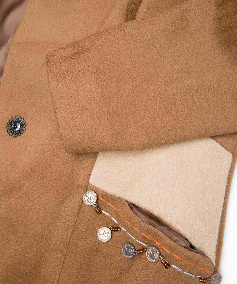 Price and Buy Double Breasted Wool Coat for Women – 54634 - Image 6