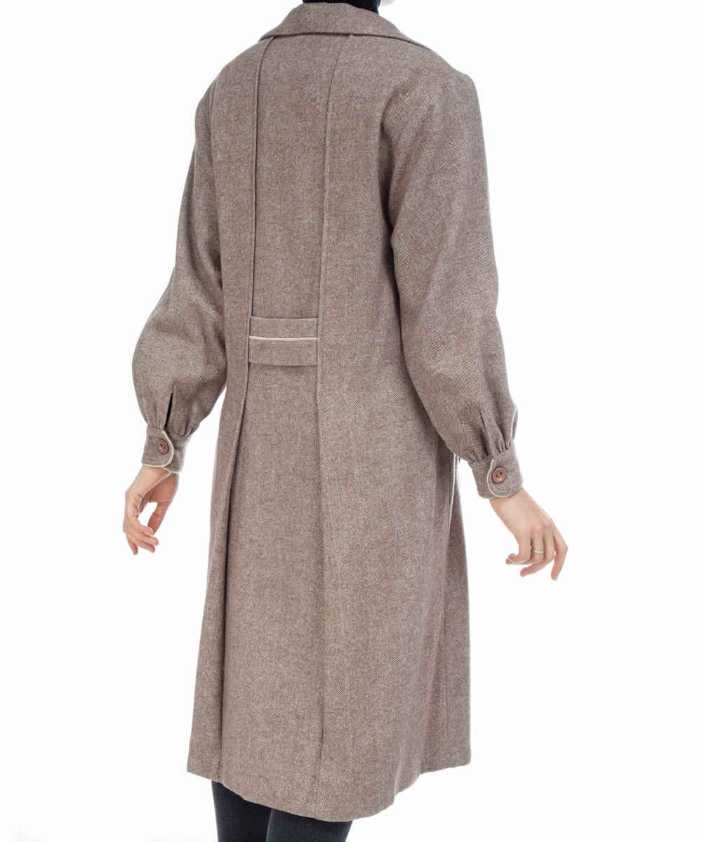 Price and Buy Double Breasted Wool Overcoat for Women – 37331 - Image 3
