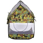 Price and Buy Double Kids Play Tent Commando Modle in Green - Image 6