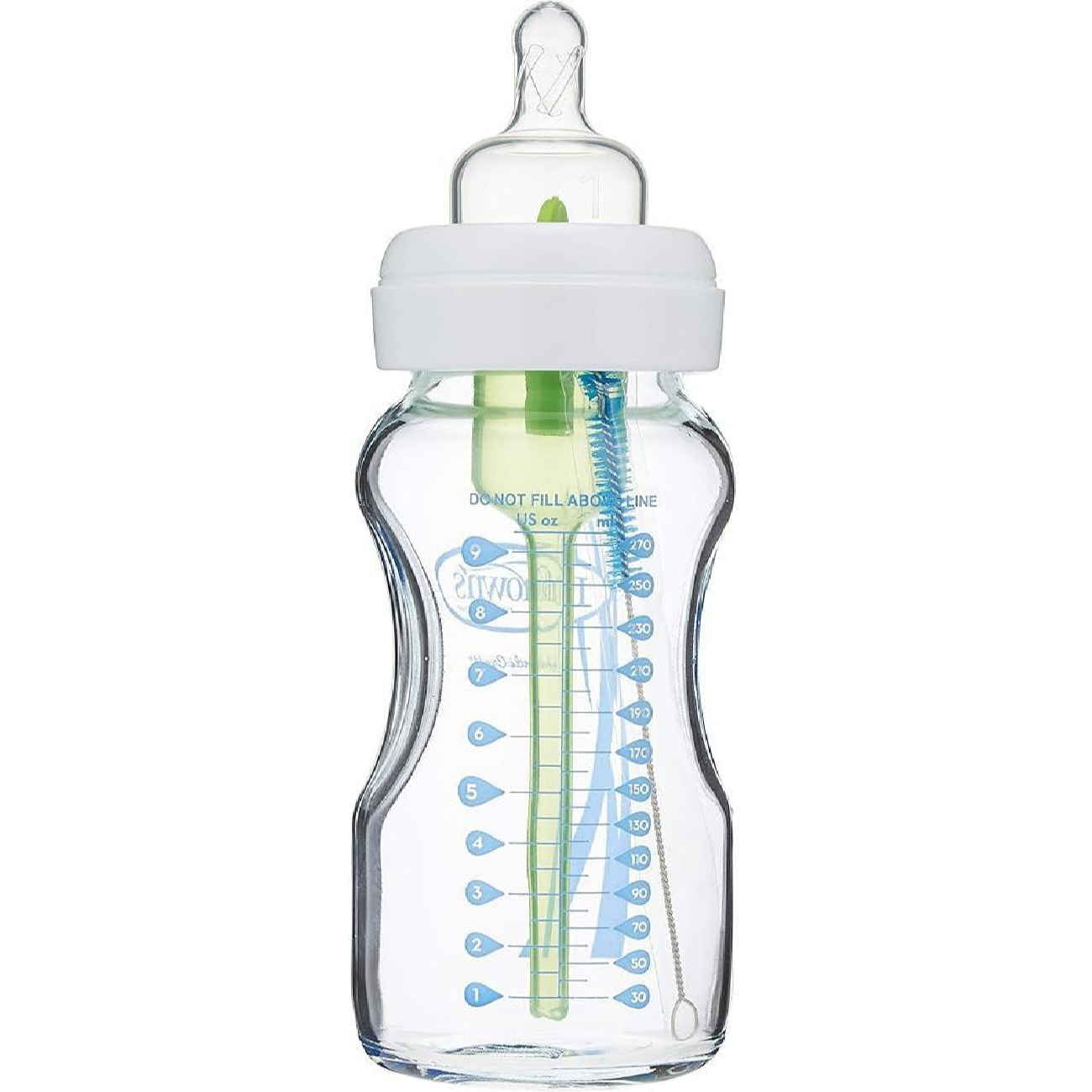 Price and Buy Dr. Brown’s Baby Feeding Bottle –  Durable Glass with Anti-Colic Design – 270 ml_69038743ed07a.jpeg Price and Buy Dr. Brown’s Baby Feeding Bottle –  Durable Glass with Anti-Colic Design – 270 ml - Image 3