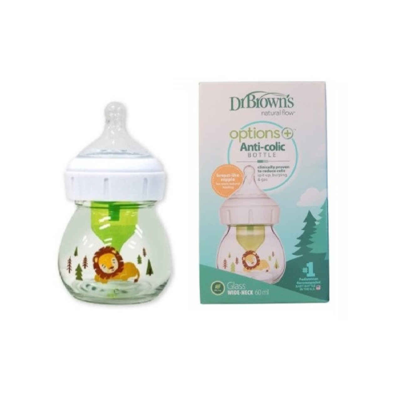 Price and Buy Dr. Brown’s Glass Baby Bottle – Jungle Lion Design – 60ml_690387a077df6.jpeg Price and Buy Dr. Brown’s Glass Baby Bottle – Jungle Lion Design – 60ml - Image 3