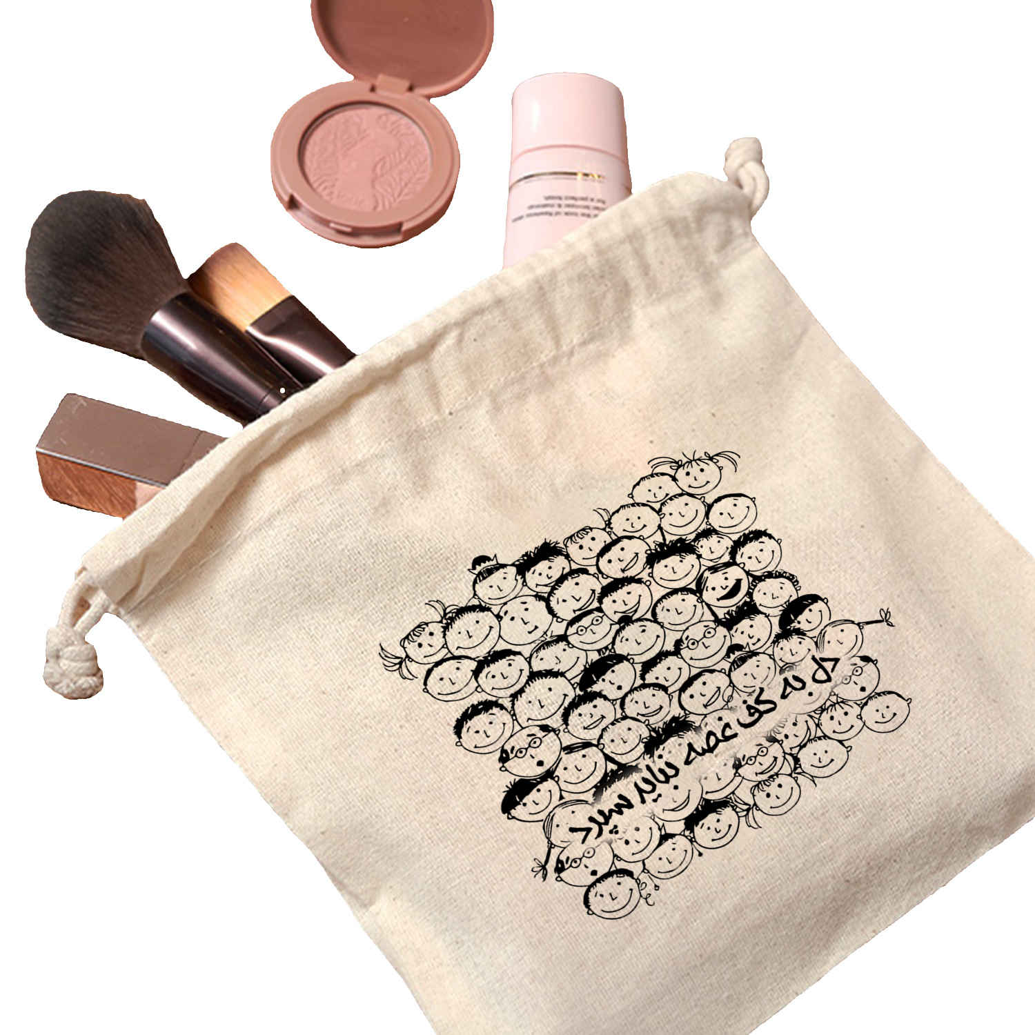 Price and Buy Drawstring Cotton Storage Bag – Eco-Friendly and Reusable Freezer Bag - Image 4