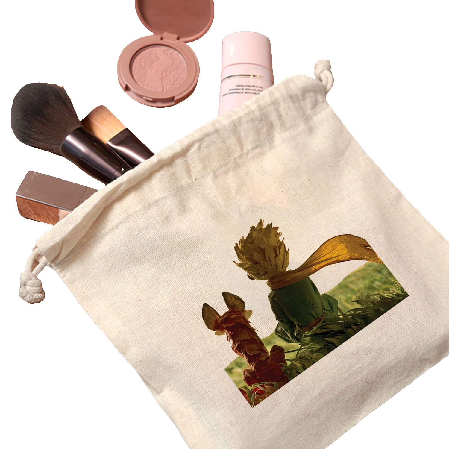 Price and Buy Drawstring Cotton Storage Bag – Eco-Friendly and Reusable The Little Prince Design - Image 5