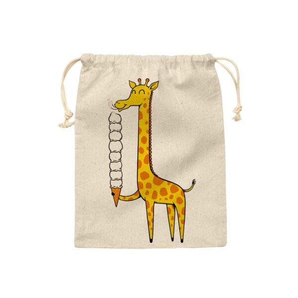 Price and Buy Drawstring Cotton Storage Bag, Eco-Friendly and Reusable with Giraffe Design_69015f899f176.jpeg Price and Buy Drawstring Cotton Storage Bag, Eco-Friendly and Reusable with Giraffe Design