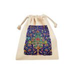 Price and Buy Drawstring Cotton Storage Bag – Eco-Friendly and Reusable with Persian Tiles Design - Image 4