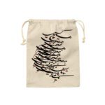 Price and Buy Drawstring Cotton Storage Bag – lightweight, Perfect for Organizing with Poem Design
