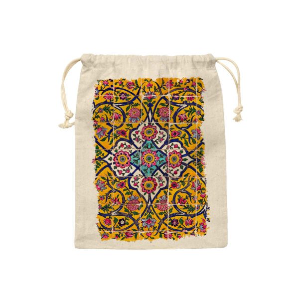 Price and Buy Drawstring Cotton Storage Bag – Reusable and Durable with Persian Tile Design_69015fc920173.jpeg Price and Buy Drawstring Cotton Storage Bag – Reusable and Durable with Persian Tile Design
